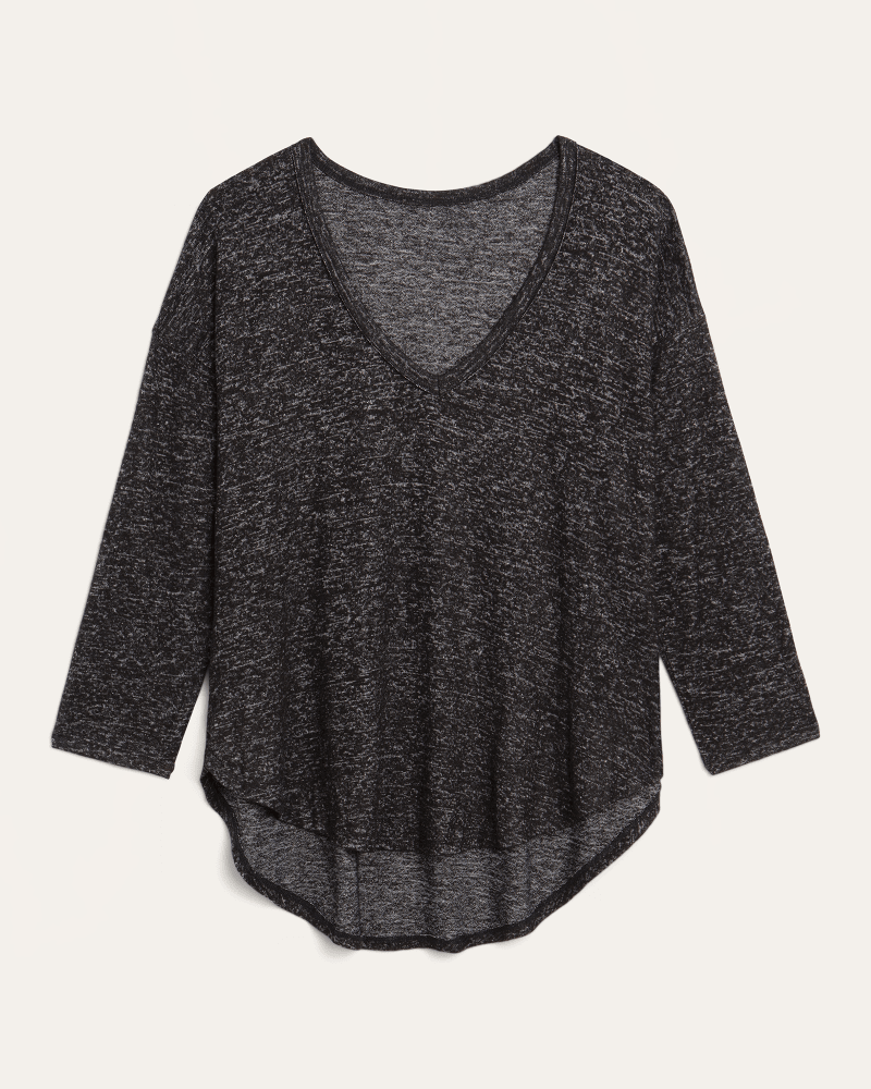 Front of plus size Brenda Long-Sleeve Top by East Adeline | Dia&Co | dia_product_style_image_id:173841